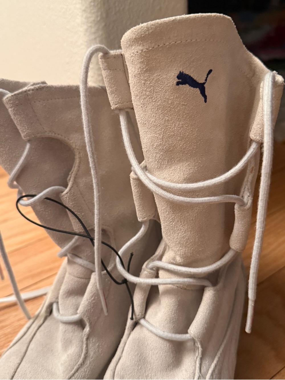 PUMA X MAHANUALA vintage boxing boots suede - Picture 4 of 16